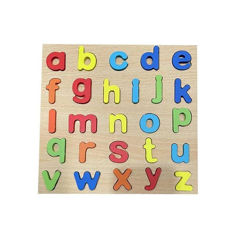 Alphabet (ABC) Wood Multicolor kids Puzzle