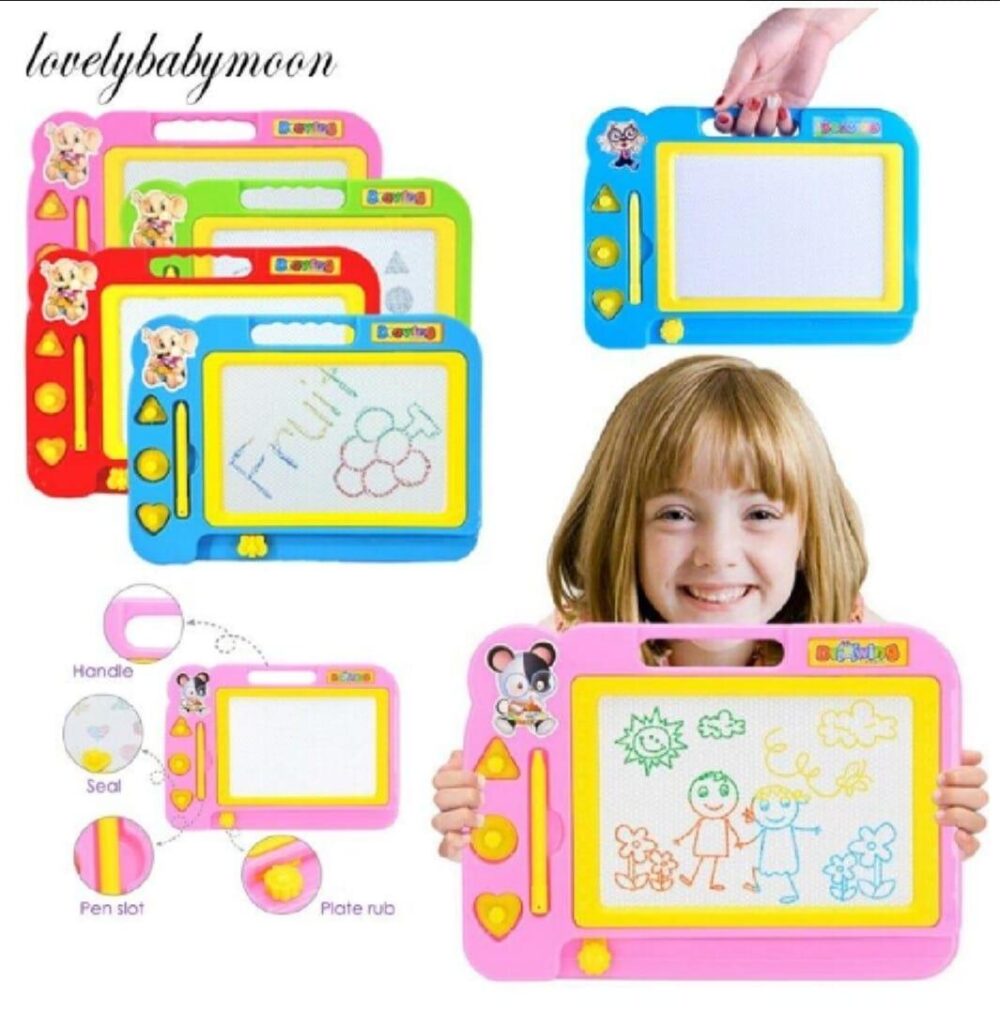Plastic Magnetic Drawing Board for kids