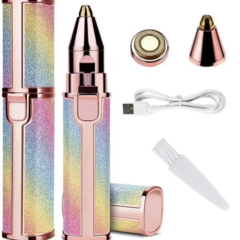 Rechargeable Women's Eyebrows Hair Trimmer